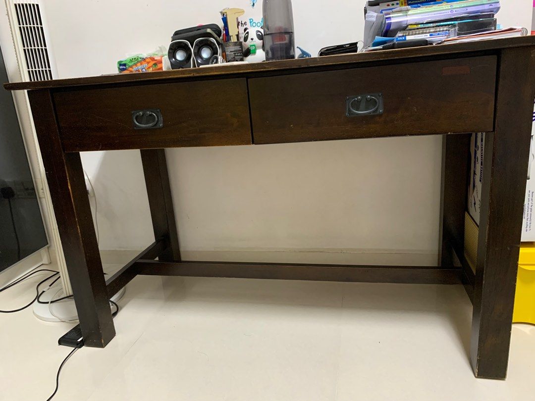 Picket and rail study best sale table