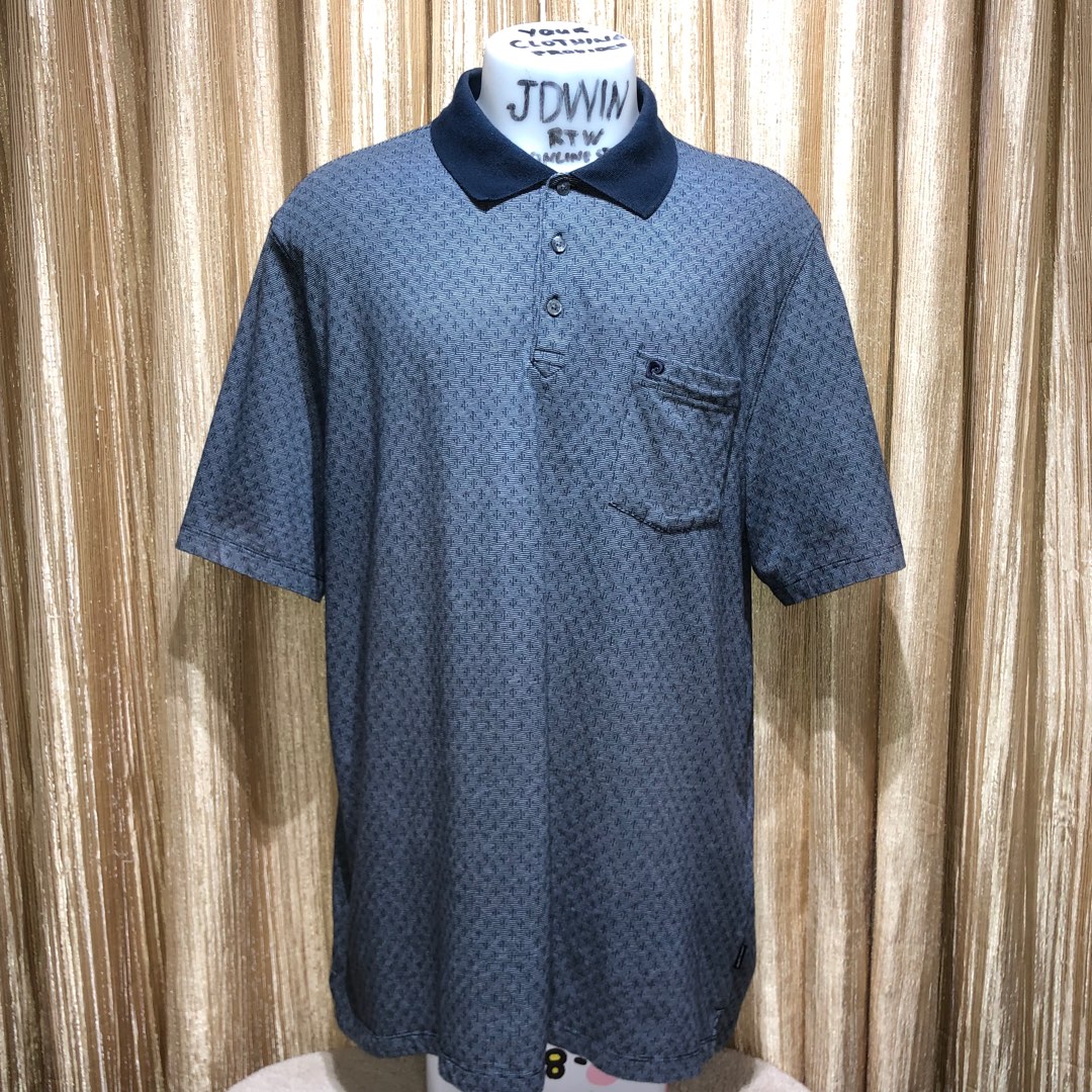 PIERRE CARDIN MEN’S POLO SHIRTS NAVY BLUE STRIPES (Please view all ...