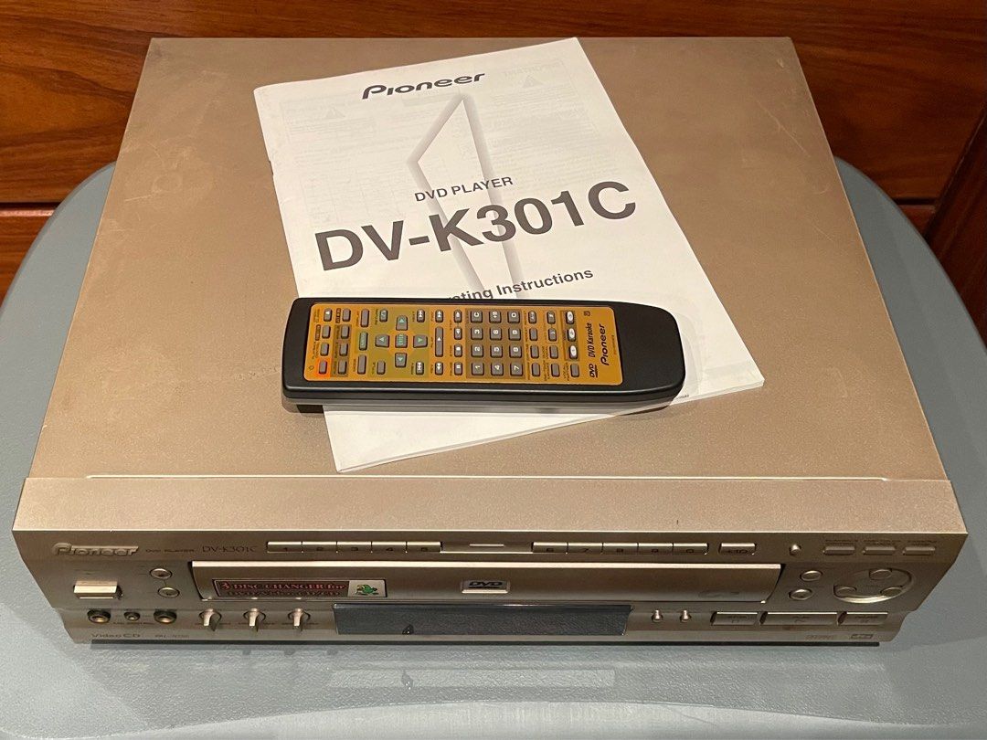 Pioneer DVD Player DV-K301C with Remote Control, TV & Hom…