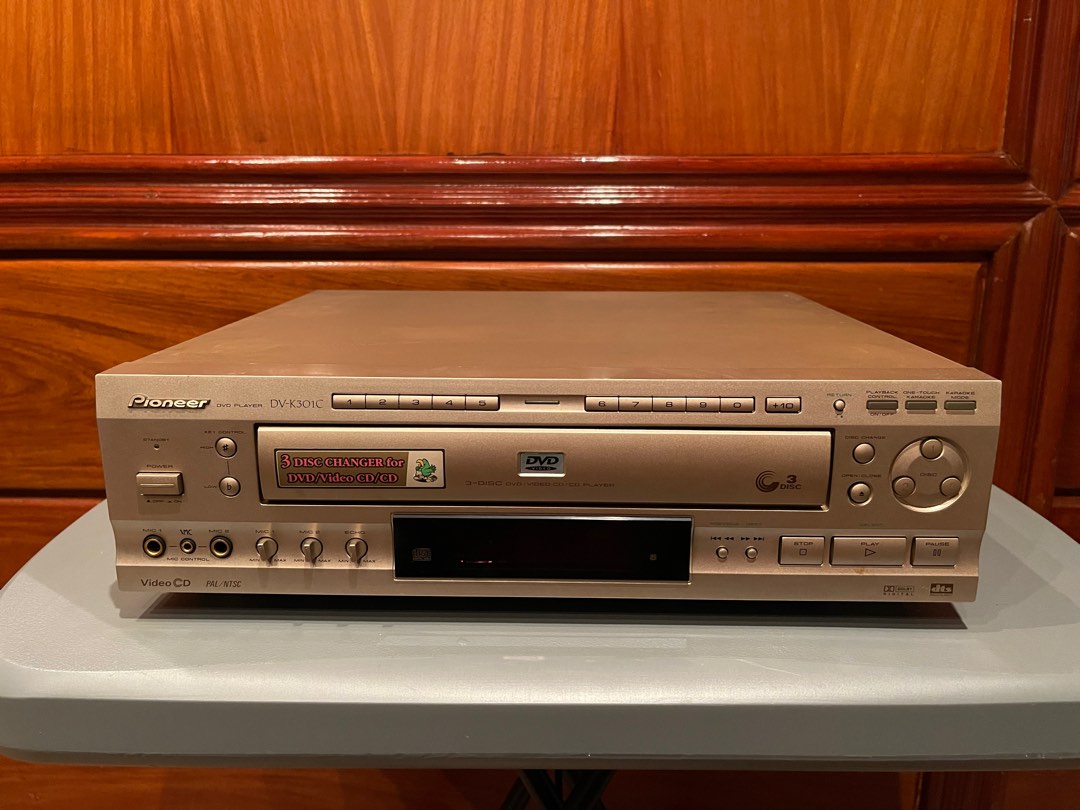Pioneer DVD Player DV-K301C with Remote Control, TV & Home Appliances ...