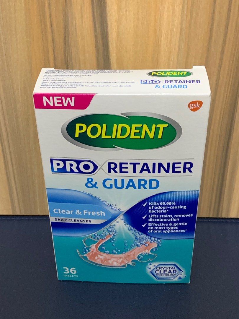 Polident Pro Retainer Cleanser 36S, Beauty & Personal Care, Oral Care