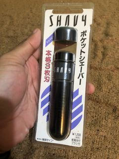 Portable Pen type electronic shaver