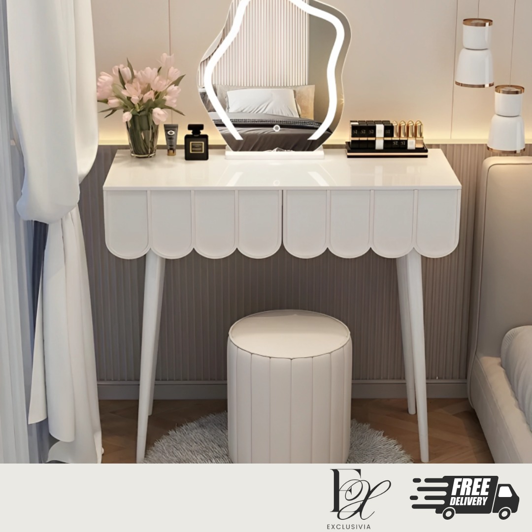 PREMIUM Dresser Table LED mirror, Furniture & Home Living, Furniture