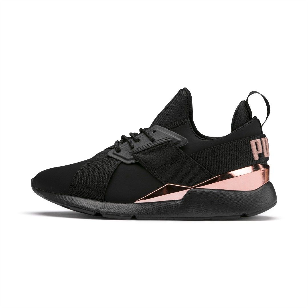 puma muse metal rose gold