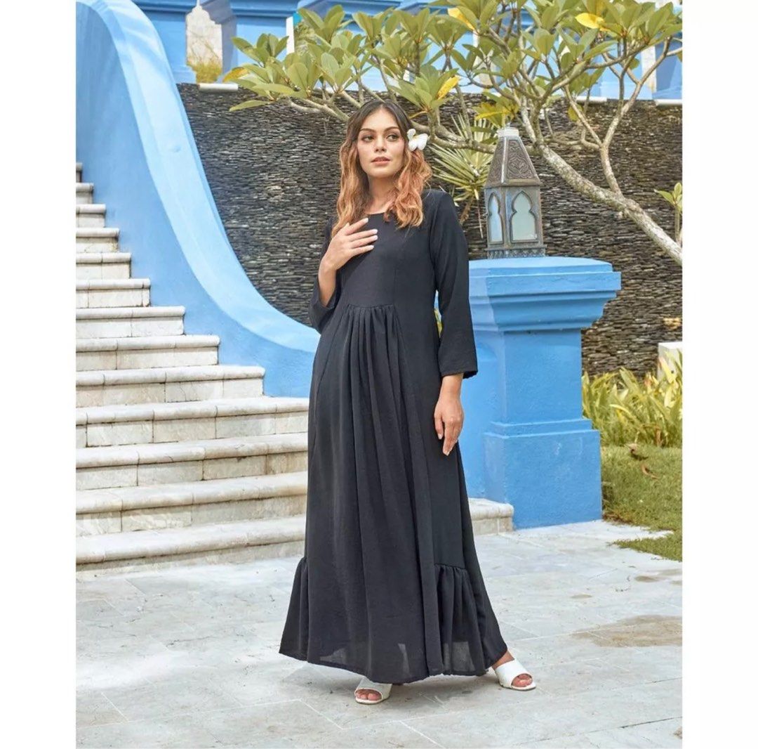 Ruth ruffle maxi dress store