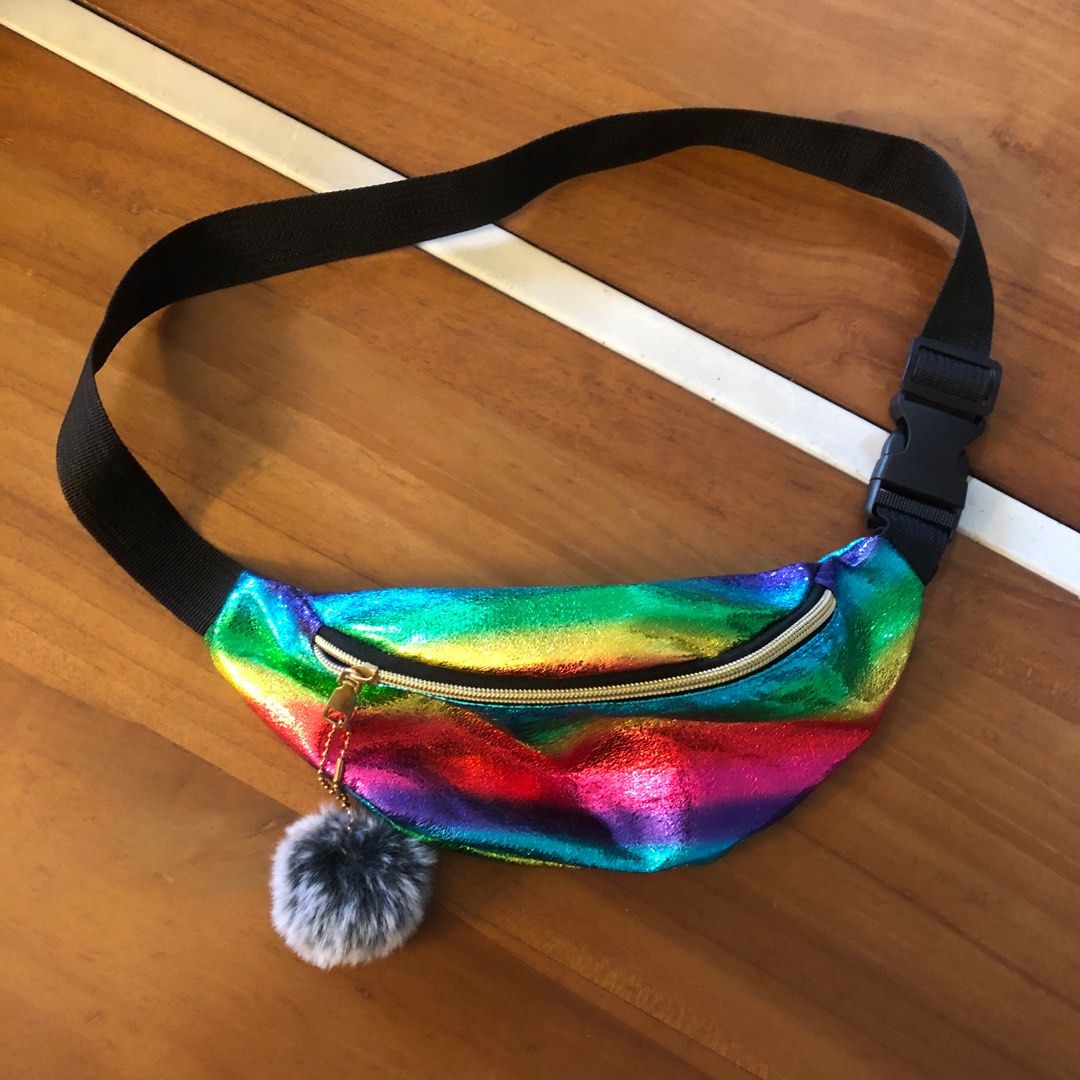 Rainbow bum bag online