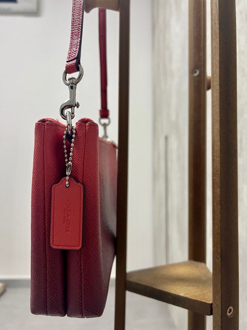 Red ombre bag sale