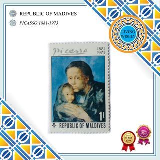 Republic of Maldives Picasso 1881-1973 Stamp