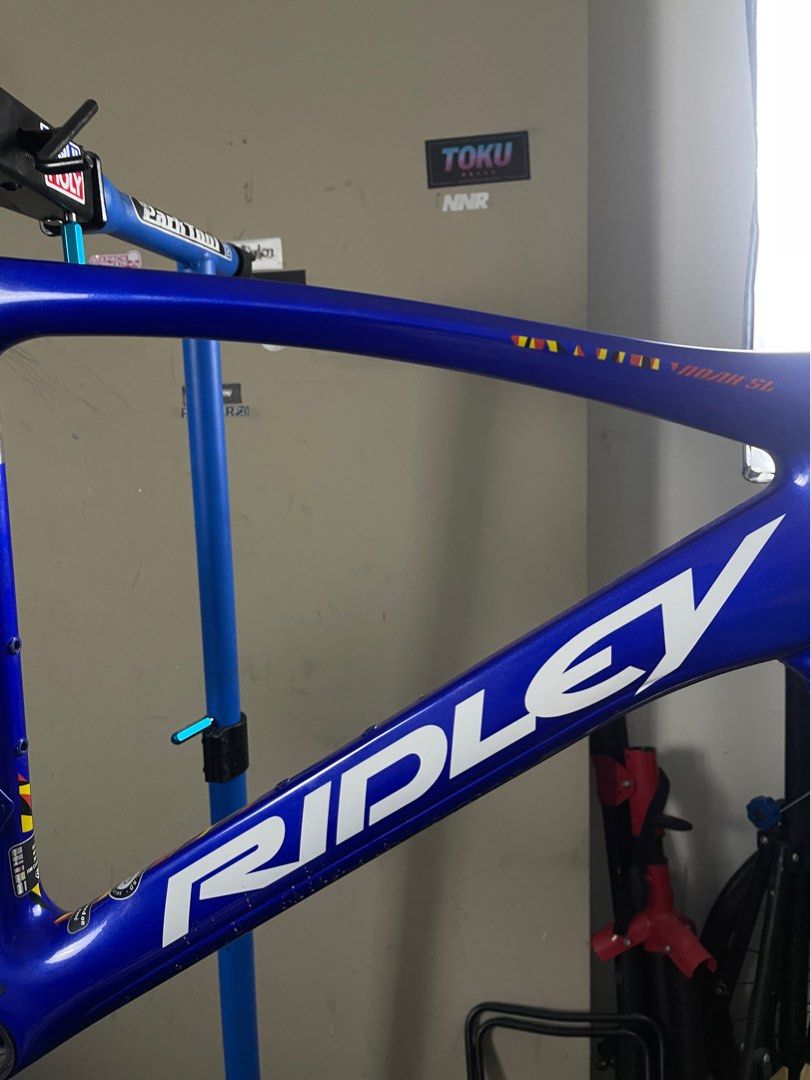 Ridley Noah SL carbon frameset seatpost road bike frame size XS , Sports Equipment, Bicycles