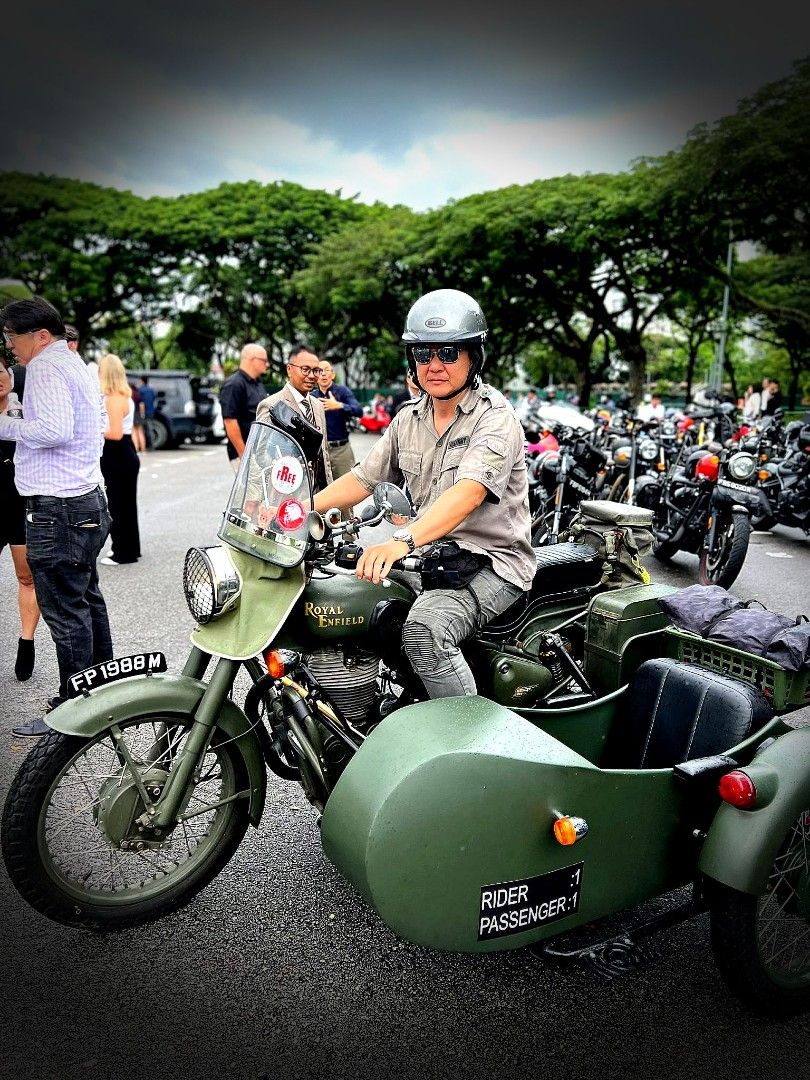 Royal enfield 500 on sale sidecar