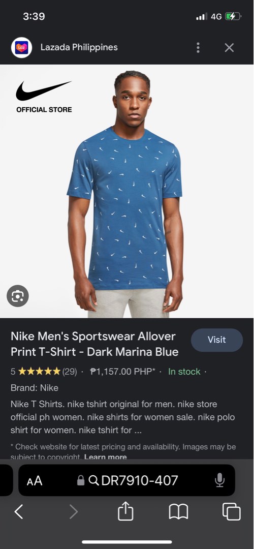 Nike top store shirts