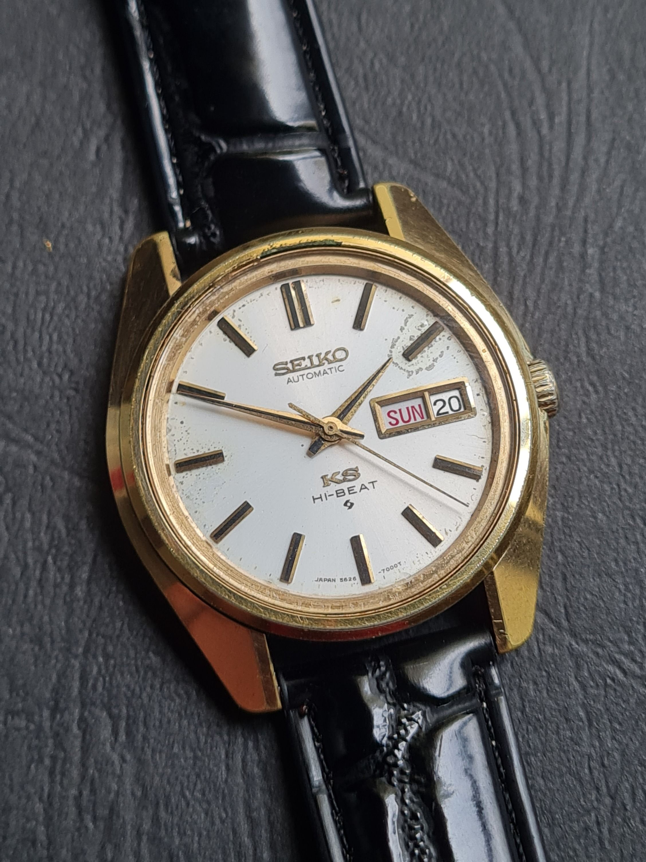 Seiko Ks 5626 7000 Gold Case OH済み SEIKO KS KingSeiko 1970年製