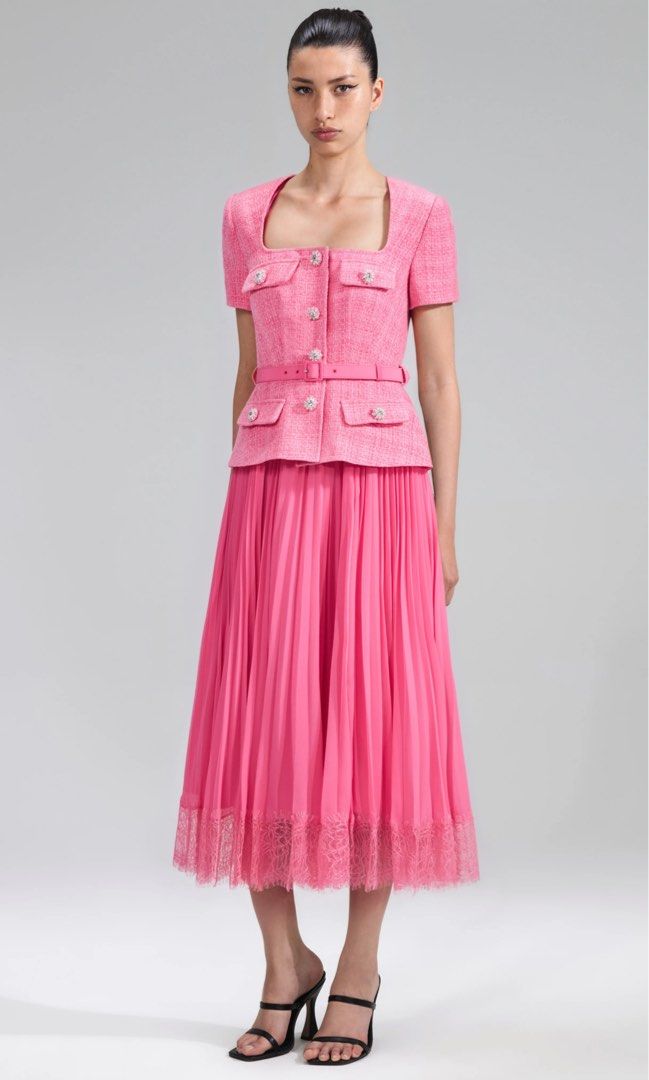 Chiffon discount peplum dress