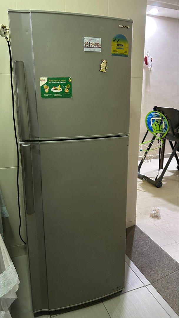 SHARP SJD30SSL, old refrigerator for free, TV & Home Appliances