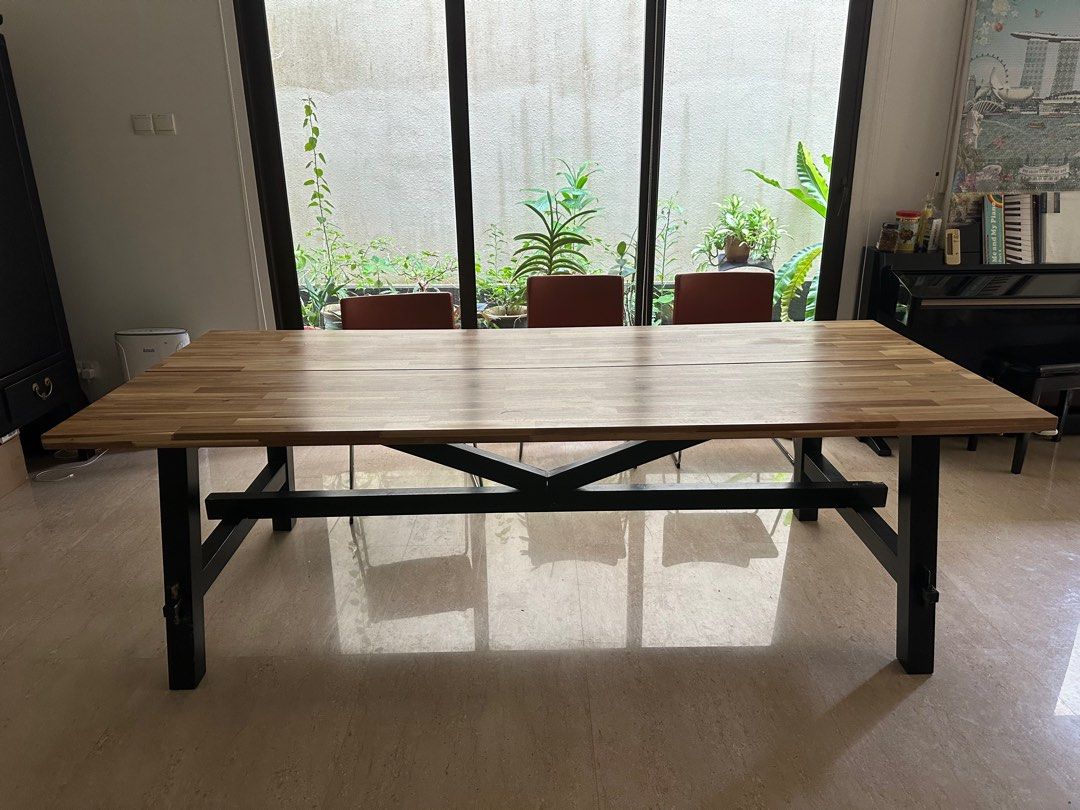 Skogsta table for sale deals