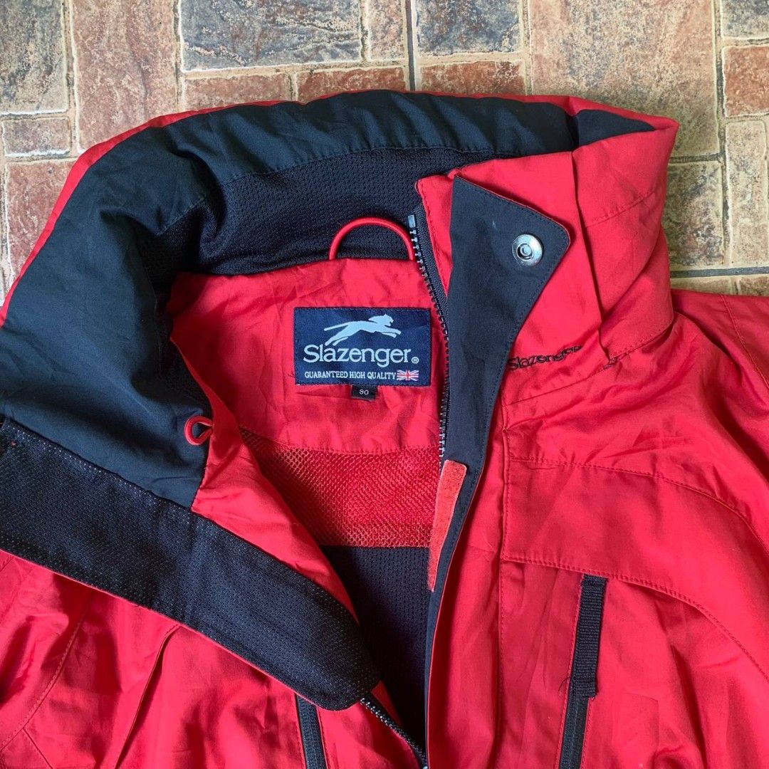 Slazenger packable waterproof suit top mens
