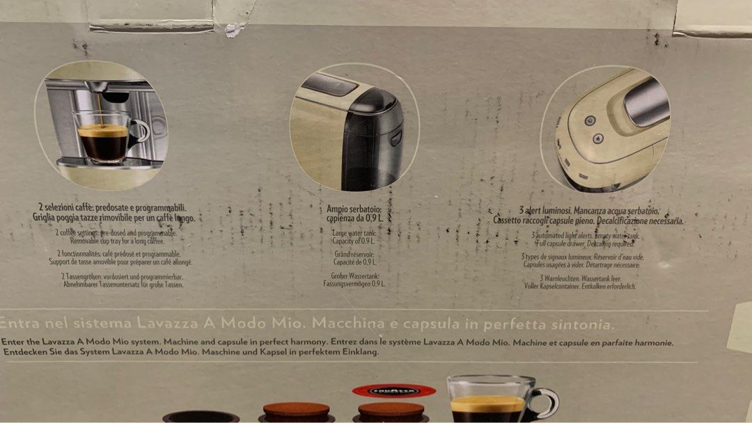 SMEG lavazza capsule coffee maker (Category: Coffee & Tea Tableware) located in Manila. Submitted by slothyspad (Listing ID 1233049705, Image 3). Description: .