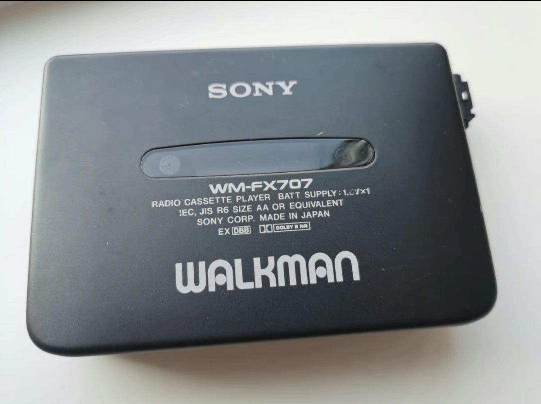 SONY WM-FX707 WALKMAN 磁帶機錄音機卡式機, 音響器材, 音樂播放裝置