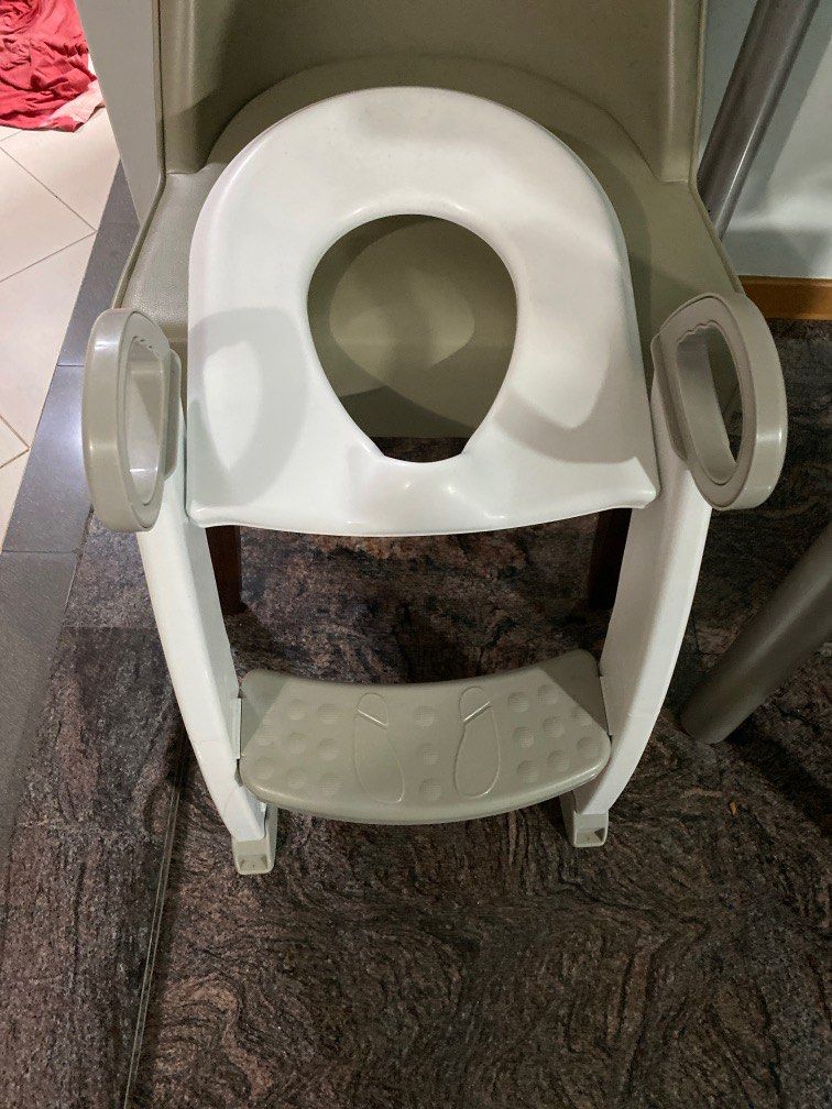 Spuddies Potty seat with ladder, Babies & Kids, Bathing & Changing