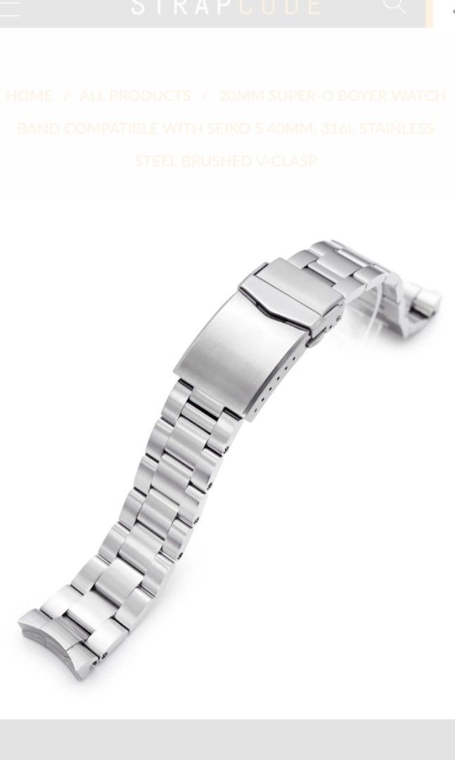 Seiko 5 SRPE oyster bracelet strapcode miltat dresskx, Men's Fashion
