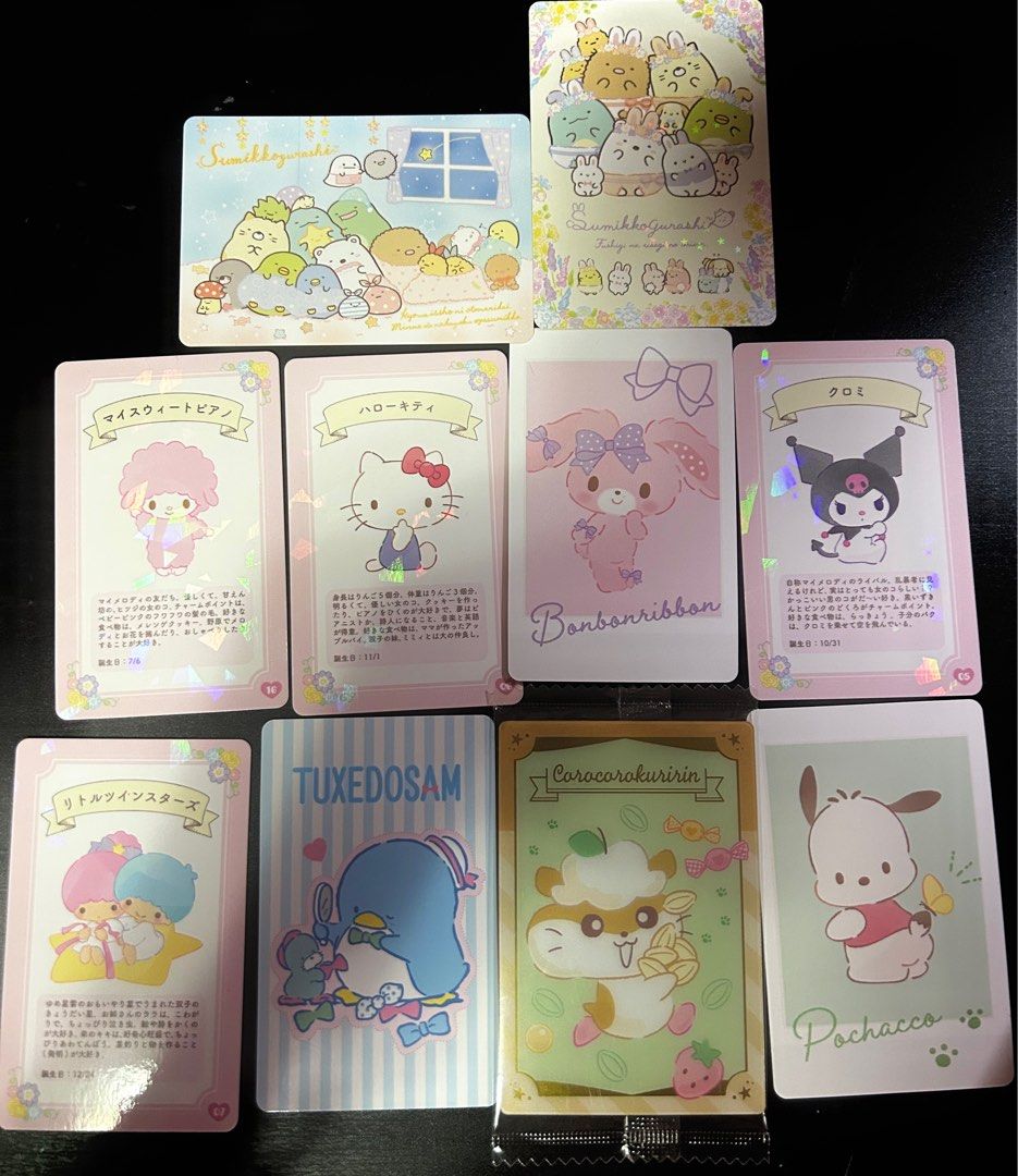 Sumikkogurashi and sanrio cards all for $2 mailed, Hobbies & Toys ...