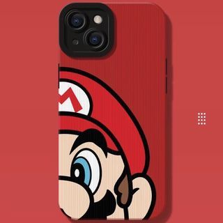 🔥Super Mario  Half face case compatible for iphone 7 8 plus se2020 11 pro max 12 pro  max 13 pro max 14 pro max case soft case🔥 (BRAND NEW / READY STOCKS)