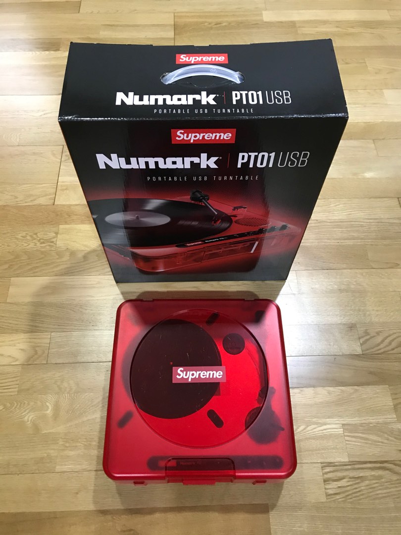 Supreme Numark PT01 Portable Turntable - オーディオ機器