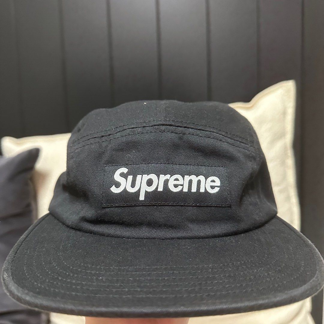 Supreme Washed Chino Twill Camp Cap, Men's Fashion, Watches