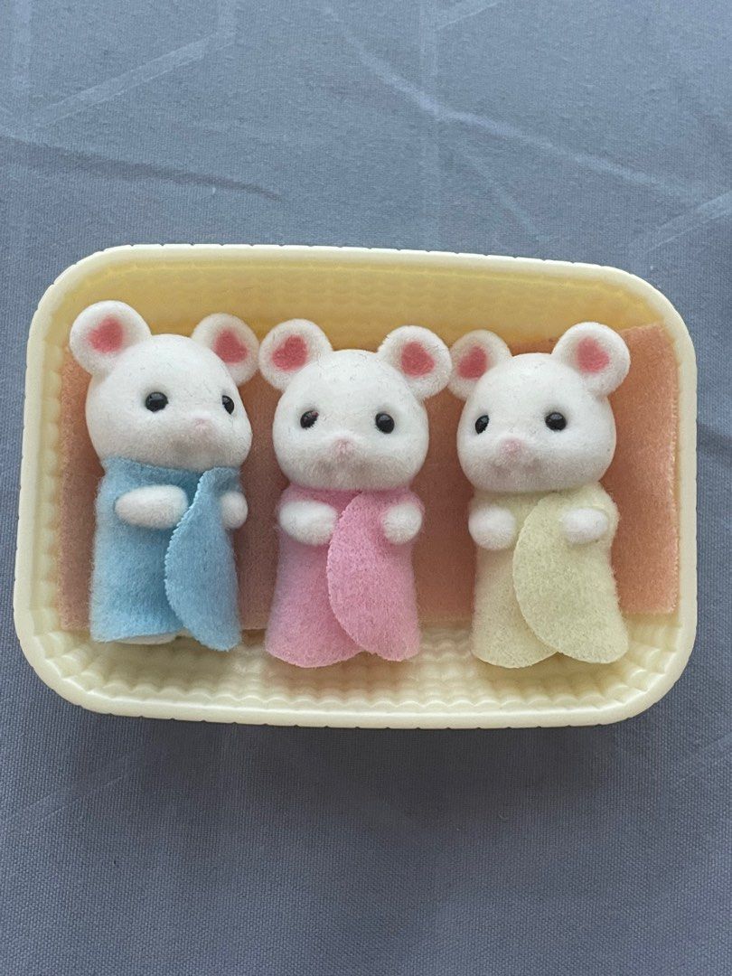 Marshmallow 2025 mouse triplets