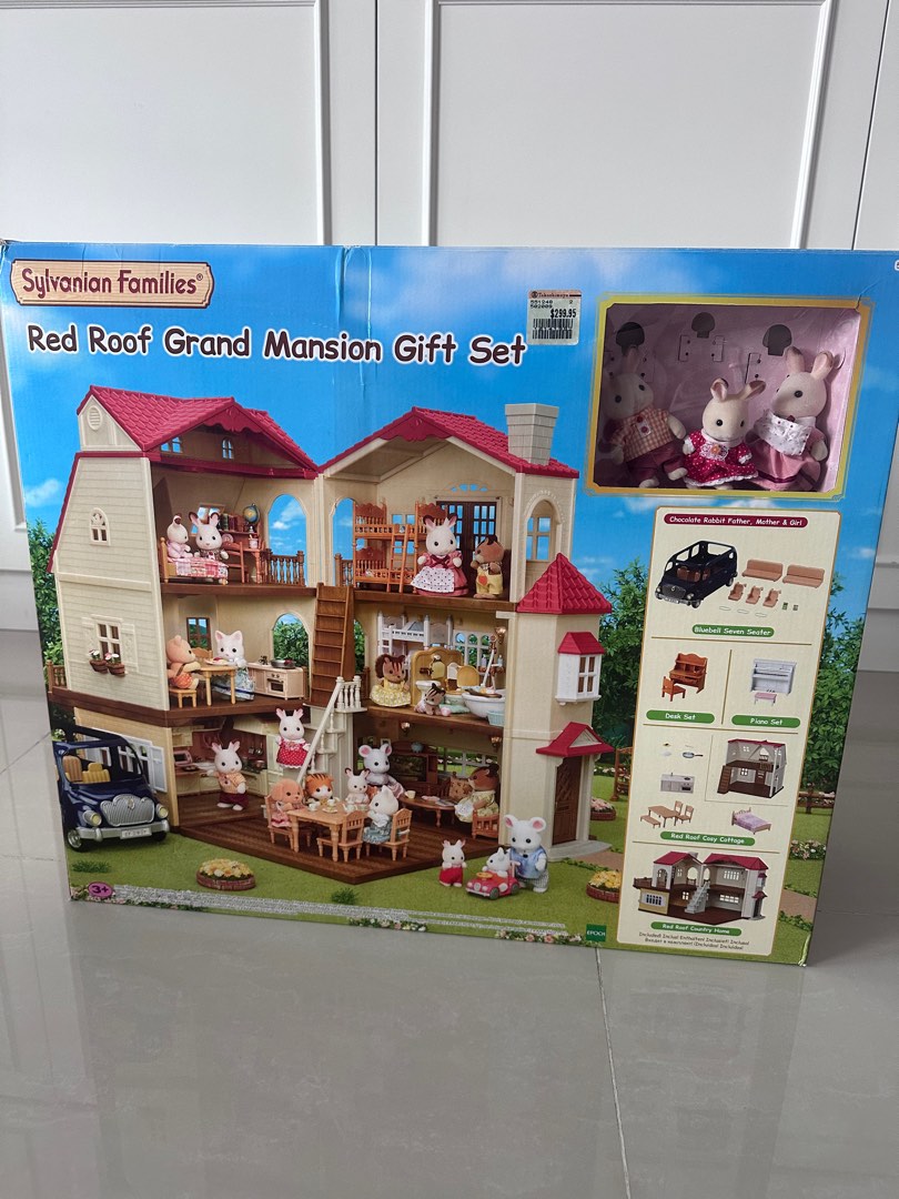 Sylvanian families red roof grand mansion store