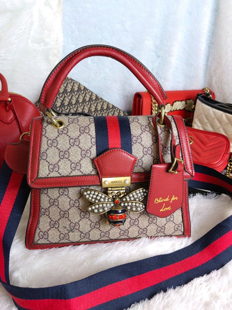 Gucci sling outlet bag with bee