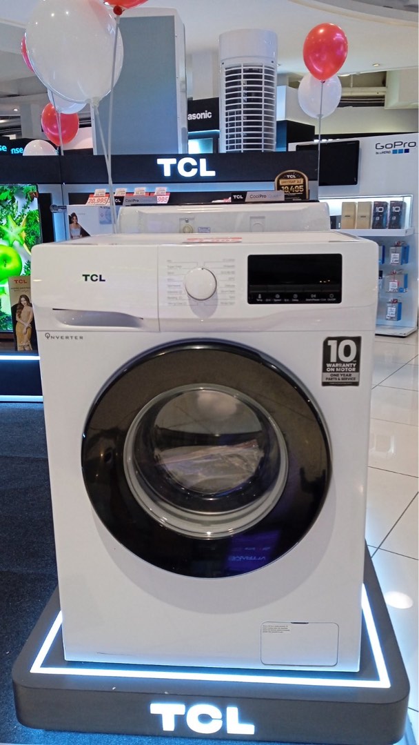 TCL FRONT LOAD INVERTER WASHING MACHINE, TV & Home Appliances, Washing Machines and Dryers on