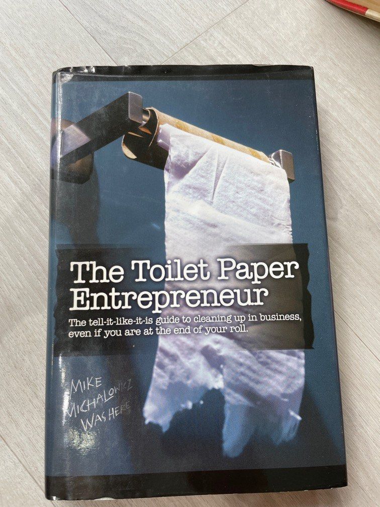 The Toilet Paper Entrepreneur Mike Michalowkz, Hobbies & Toys, Books