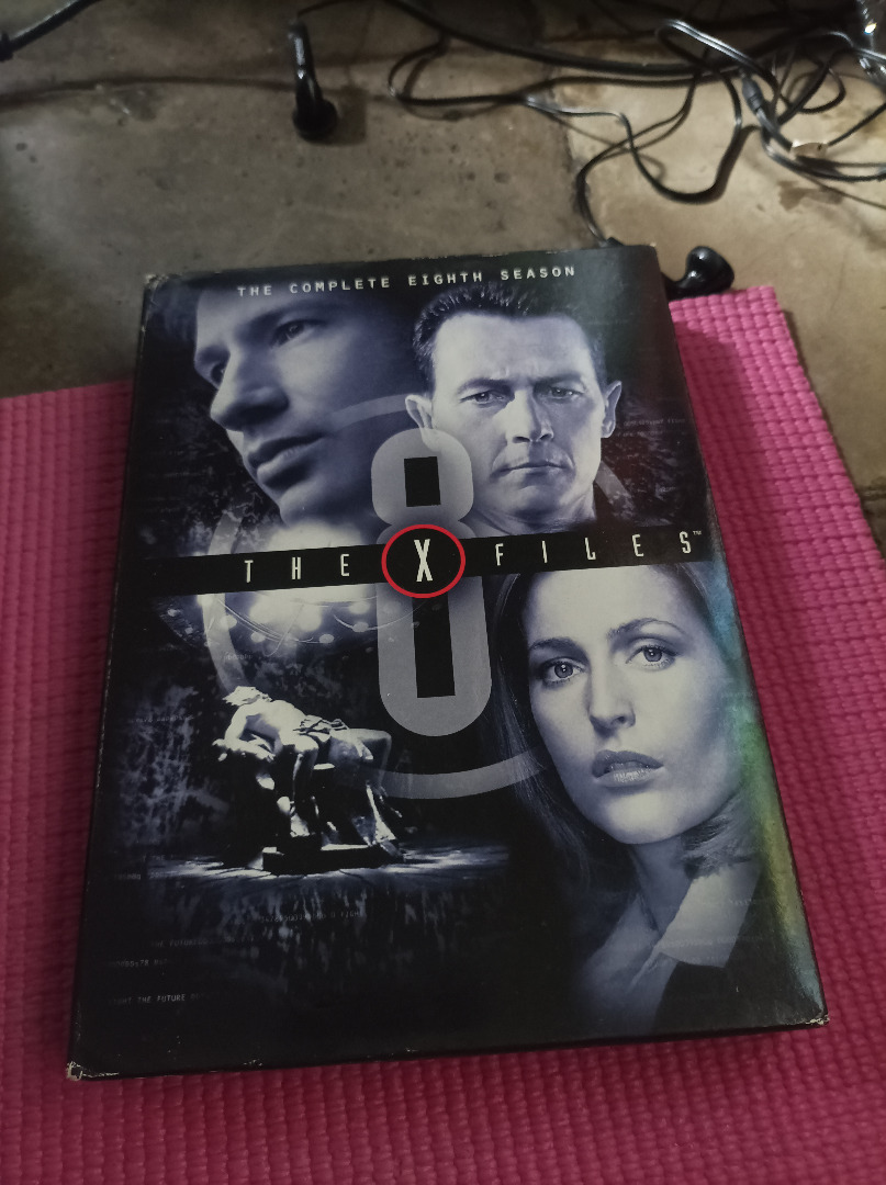 The X Files Season 8 DVD Box Set on Carousell