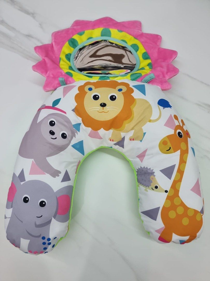 Top Tots Tummy Time Activity Pillow, Babies & Kids, Infant Playtime on