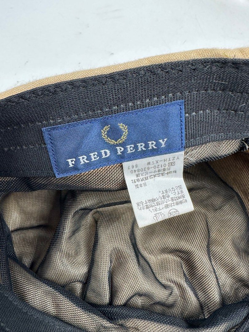 Topi Fred Perry, Men's Fashion, Watches & Accessories, Cap & Hats on ...