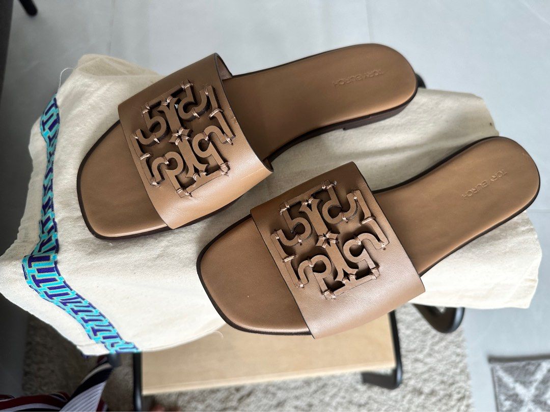 Tory Burch Ines Slide Brown