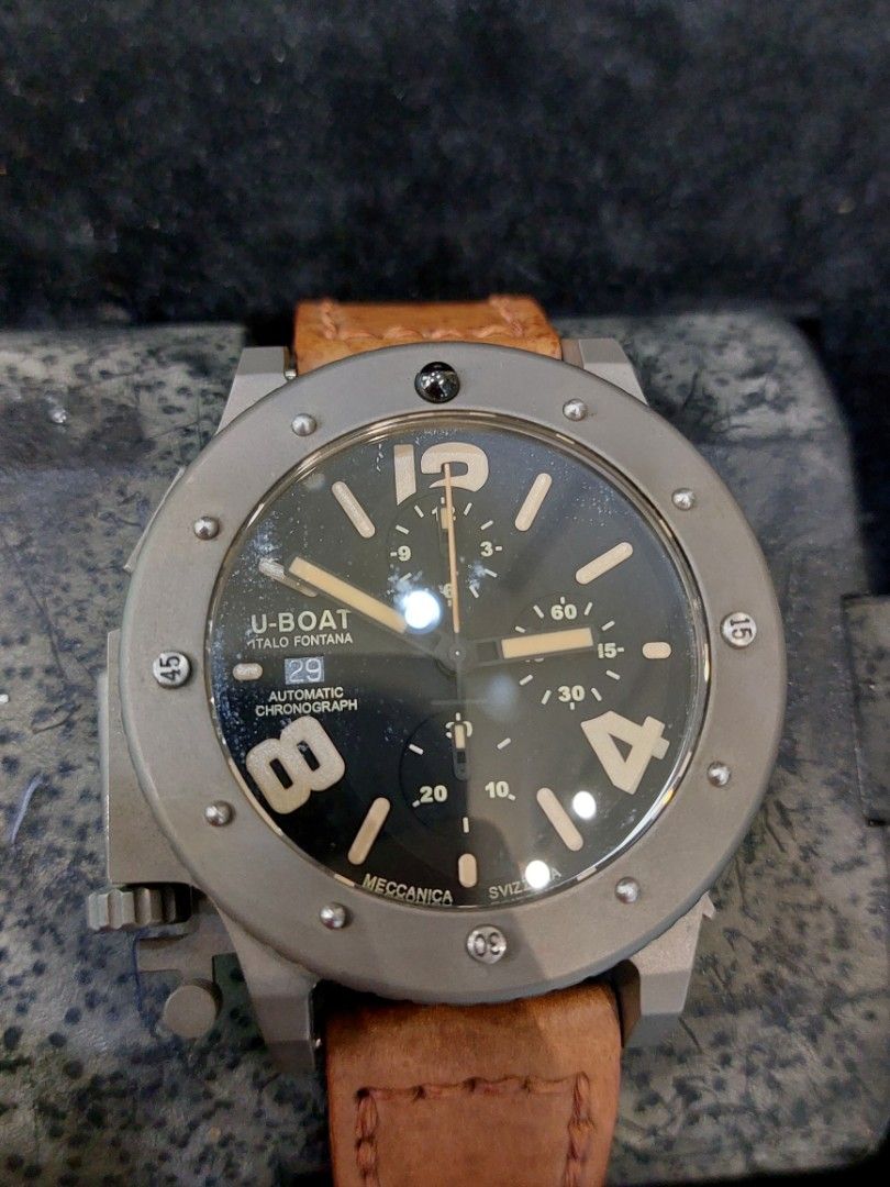 U boat best sale italo fontana chronograph
