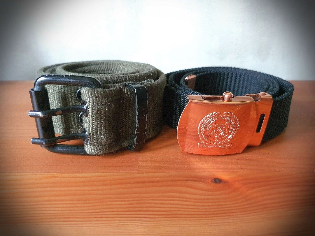 Uniforms belts, Men's Fashion, Watches & Accessories, Belts on Carousell