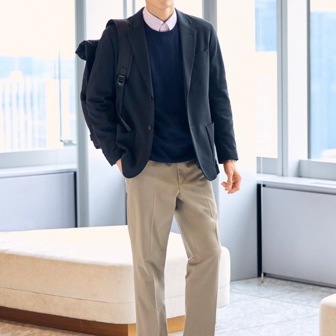 Uniqlo Comfort Blazer Men s Fashion Coats Jackets and Outerwear
