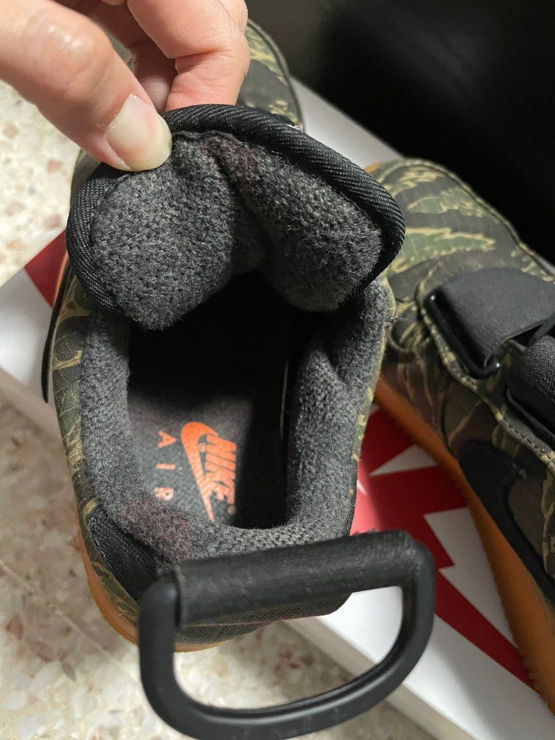 Us8.5] Nike Carhartt Wip X Nike Air Force 1 Utility Low Premium 'Camo',  Men'S Fashion, Footwear, Sneakers On Carousell
