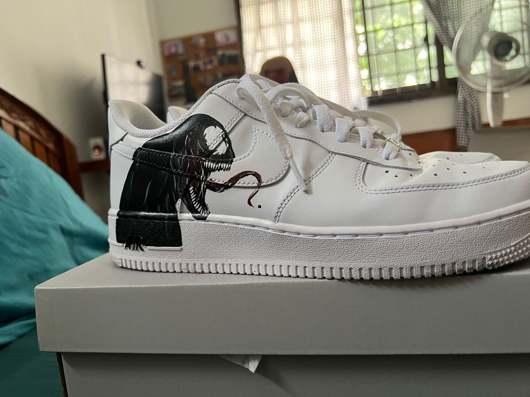 US 11 Custom Air Force 1s Venom Carnage