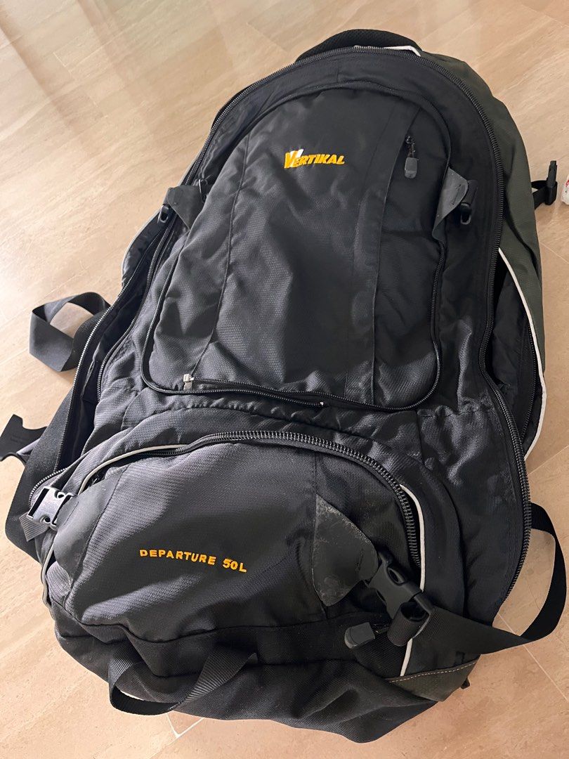 Vertikal 50L backpack, Men's Fashion, Bags, Backpacks on Carousell - Main Image