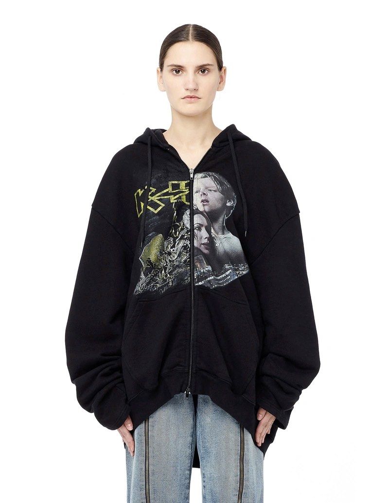 Vetements titanic split top hoodie