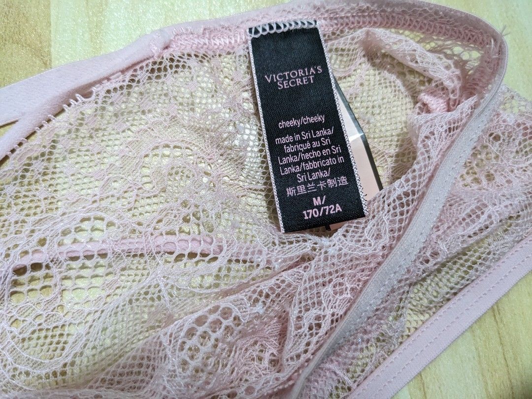 New M Victoria secret cheeky underwear, Women's Fashion, New Undergarments  & Loungewear on Carousell