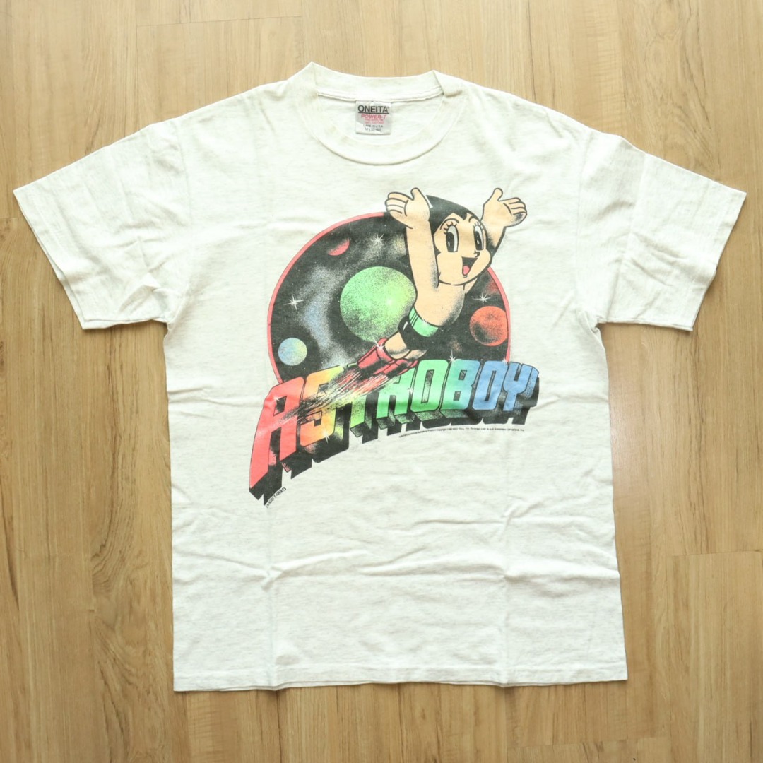 Vintage 1993 Rare Astro Boy Navy M Swago T Shirt Japanese Toy 90’s Anime  Cartoon