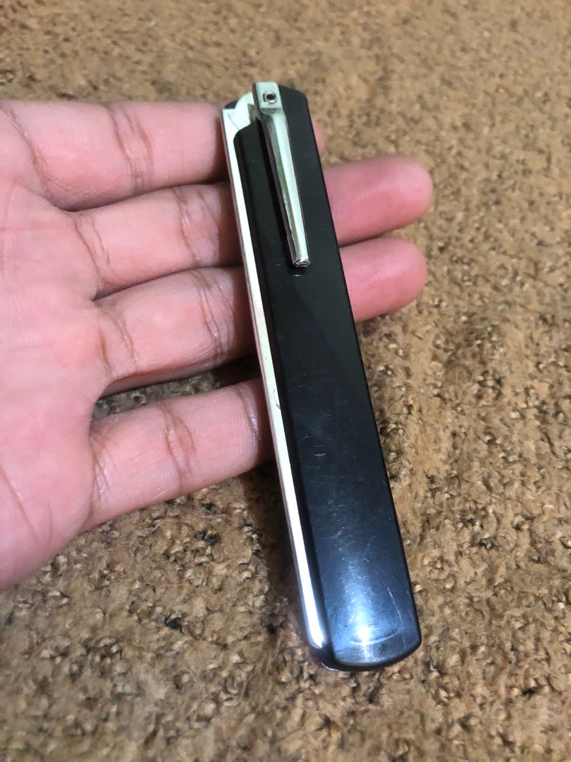Vintage caravan pen type foldable razor like hair comb on Carousell