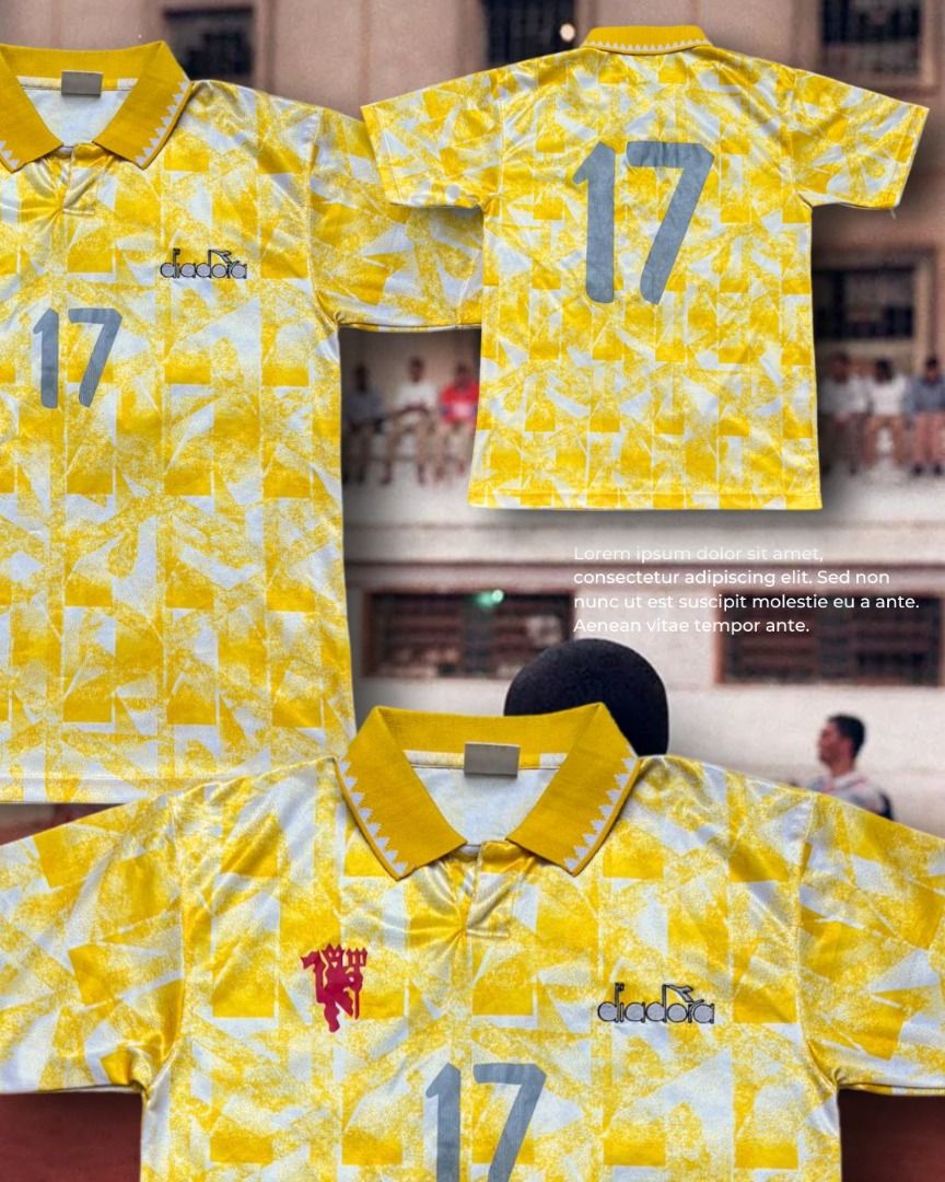 Vintage Diadora Soccer Jersey