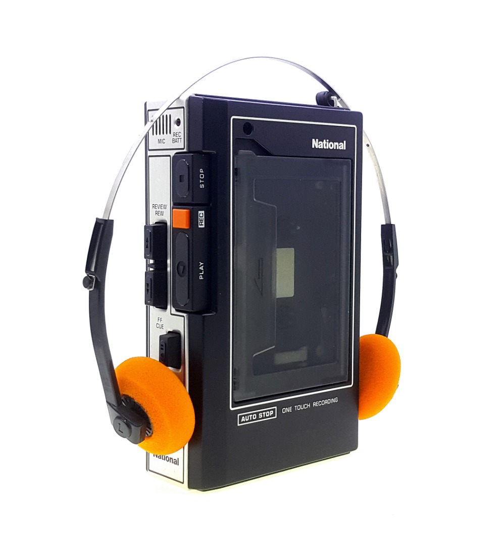 Vintage National/Panasonic Walkman RQ-331 Portable Cassette Player