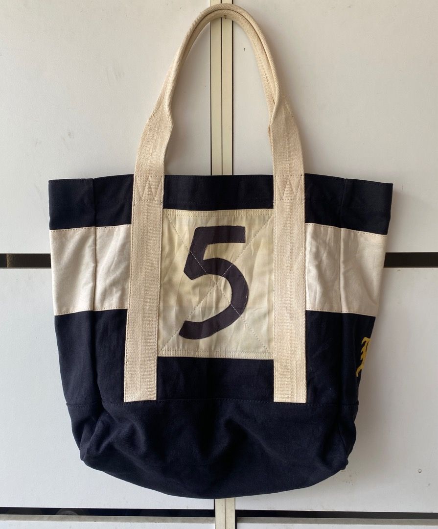 VINTAGE POLO RUGBY RALPH LAUREN TOTE BAG
